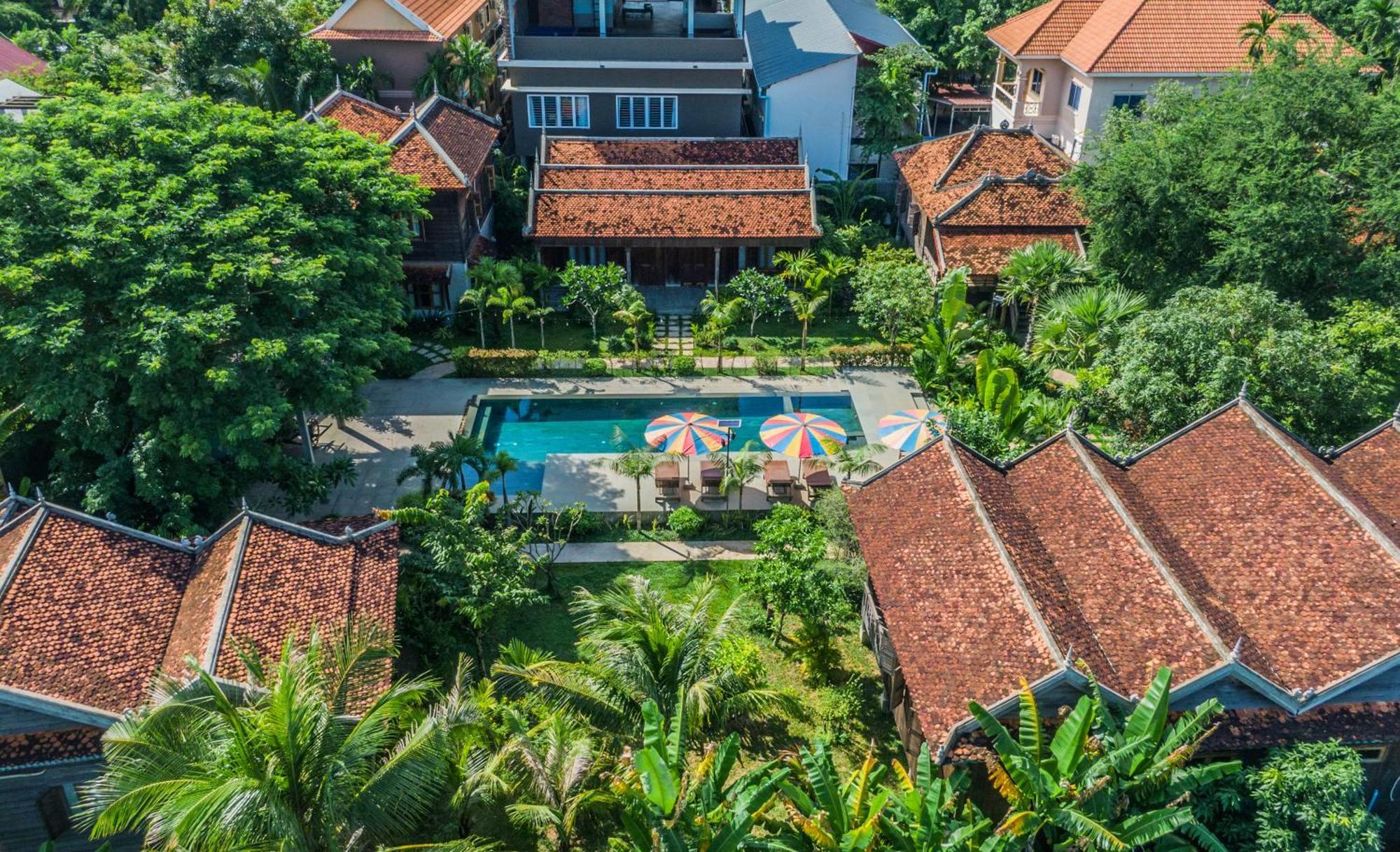Phum Khmer Lodge - Village Cambodian Eco-Lodge シェムリアップ エクステリア 写真