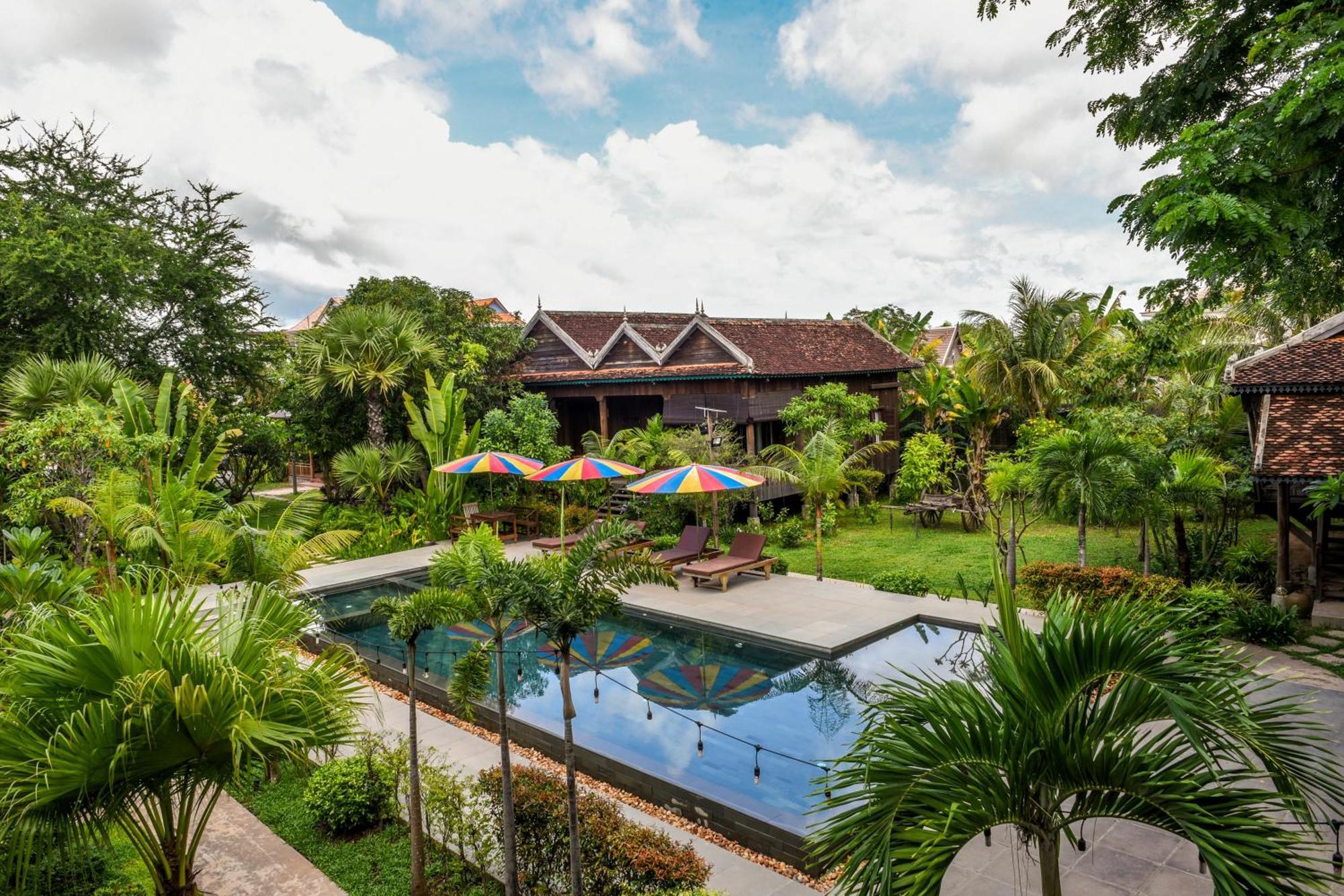 Phum Khmer Lodge - Village Cambodian Eco-Lodge シェムリアップ エクステリア 写真