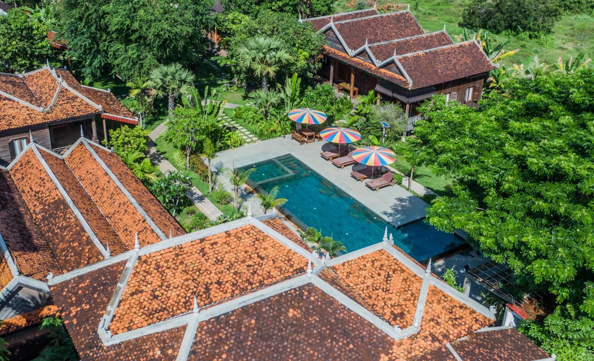 Phum Khmer Lodge - Village Cambodian Eco-Lodge シェムリアップ エクステリア 写真