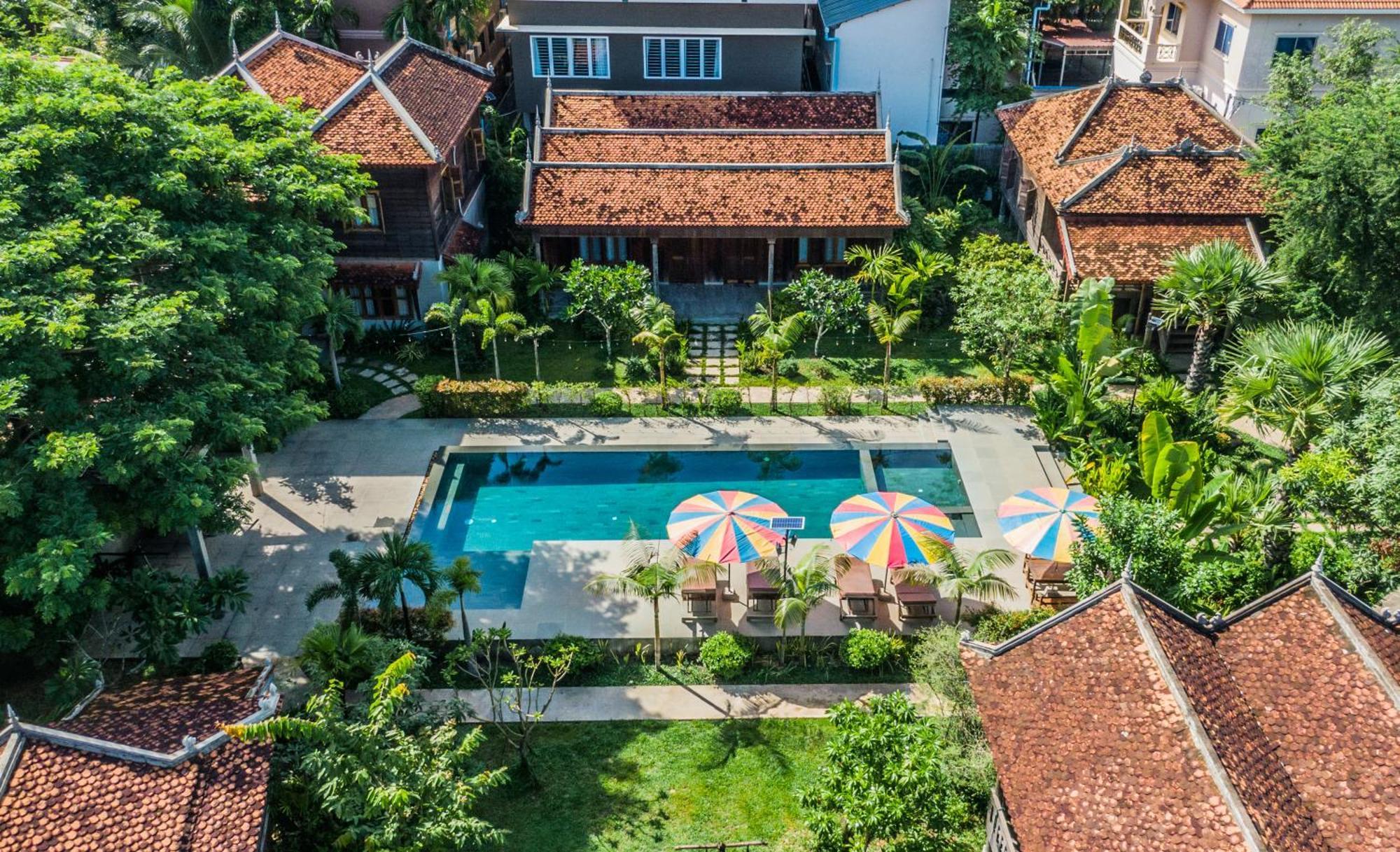 Phum Khmer Lodge - Village Cambodian Eco-Lodge シェムリアップ エクステリア 写真