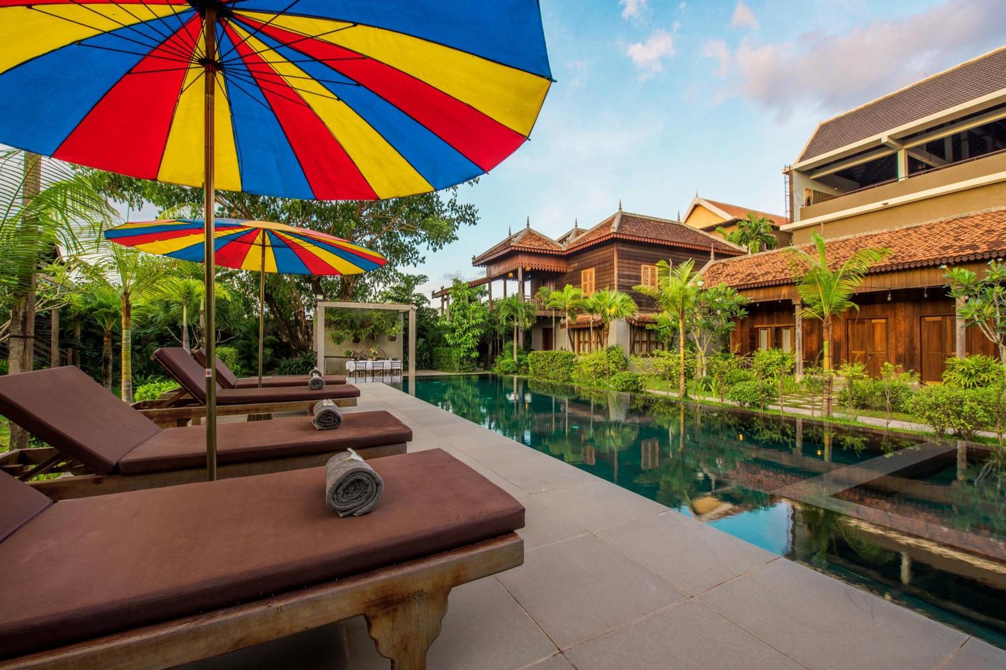 Phum Khmer Lodge - Village Cambodian Eco-Lodge シェムリアップ エクステリア 写真